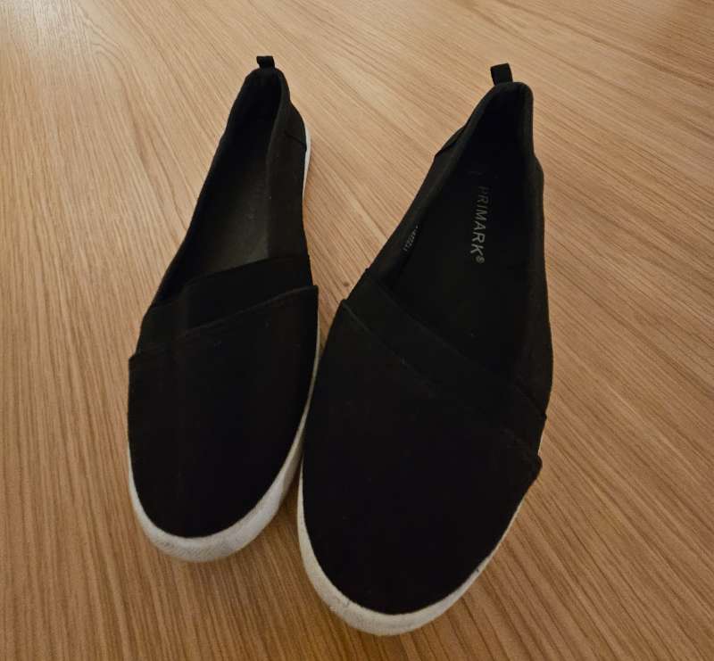 Svartir Primark sumarskór