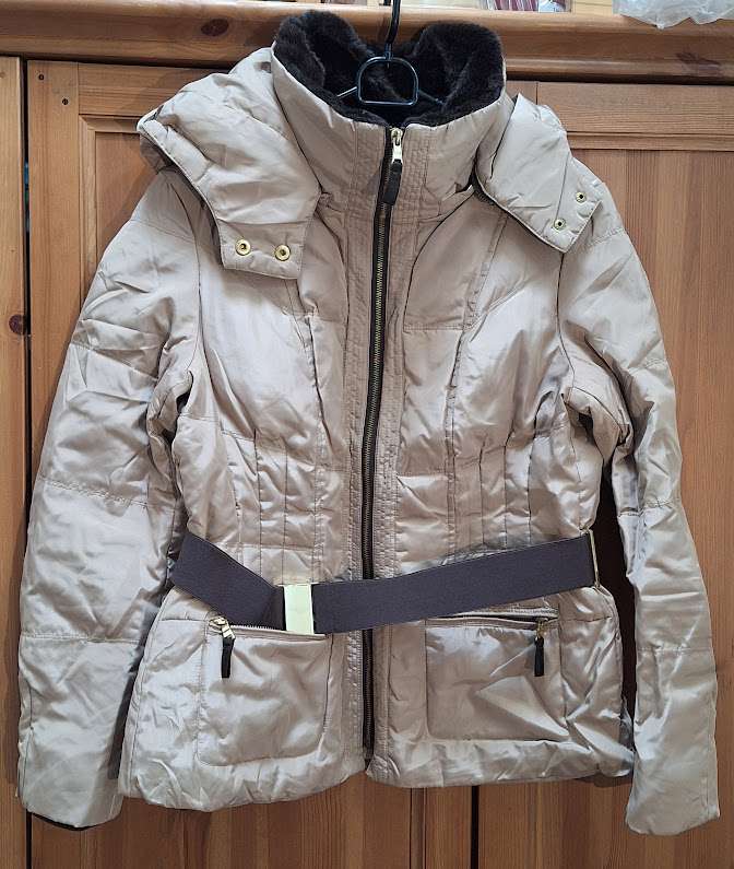 Women's brown jacket ZARA BASIC XL