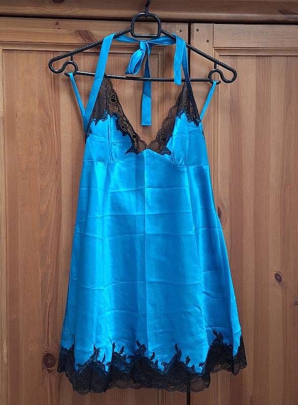 Women's turquoise nightgown LA SENZA 42