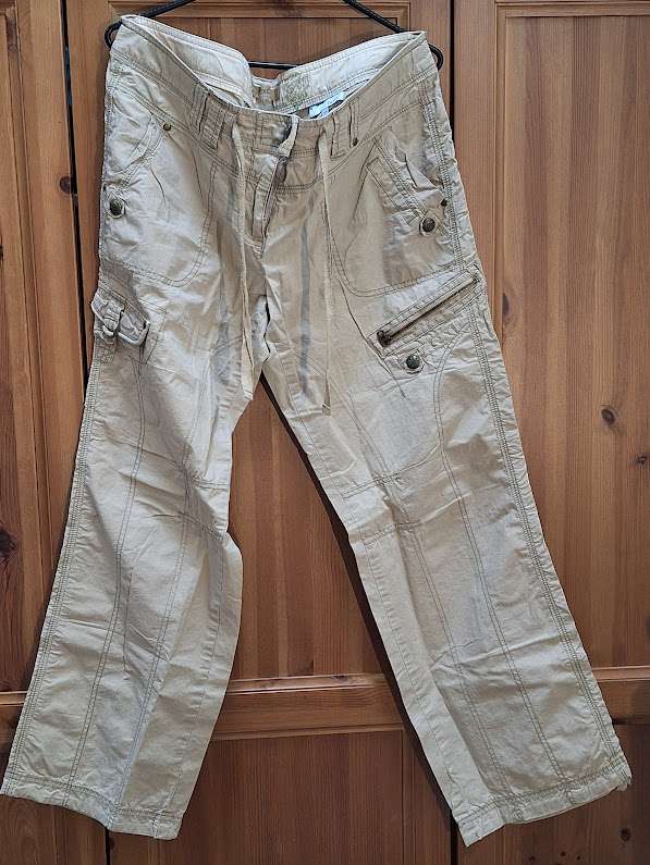 Women`s beige trousers NEXT 14R