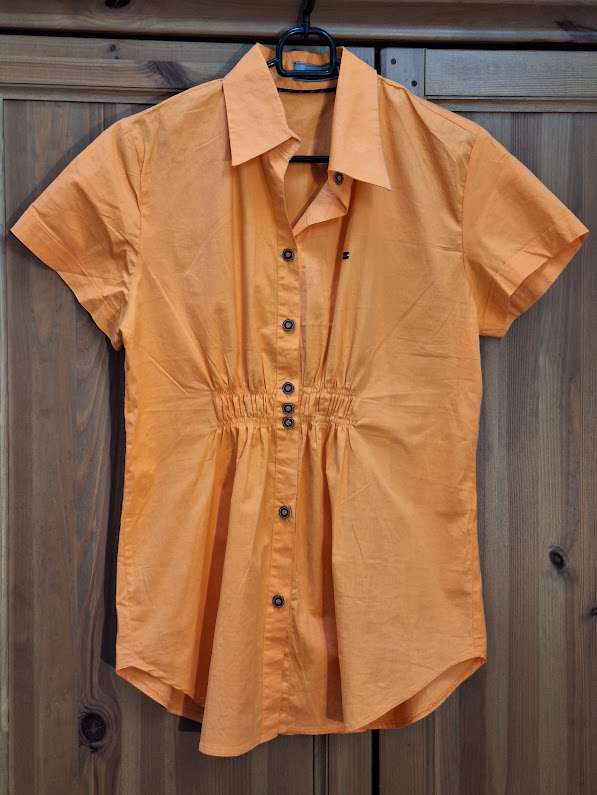 Orange blouse FIRE DRAGON 44