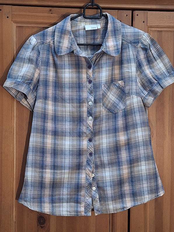 Blue-pink blouse NEXT 14