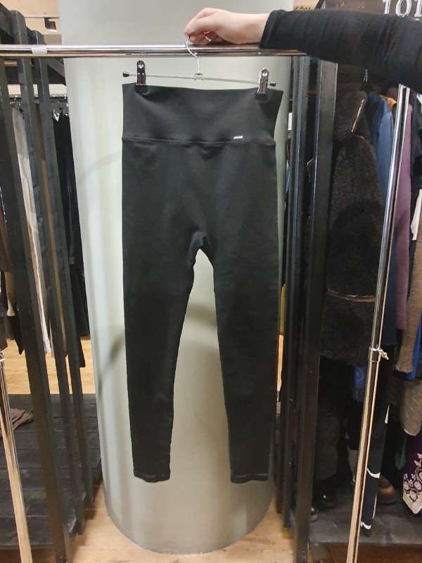 Stronger svartar stripe leggings