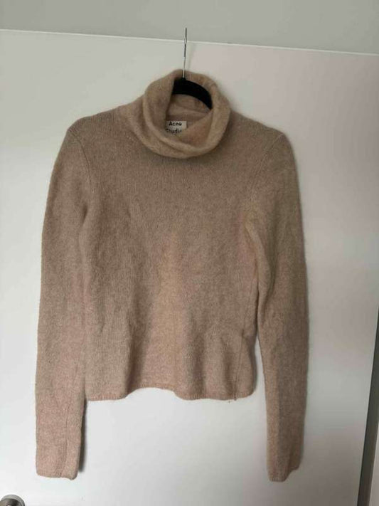 acne studios ljósbleik peysa