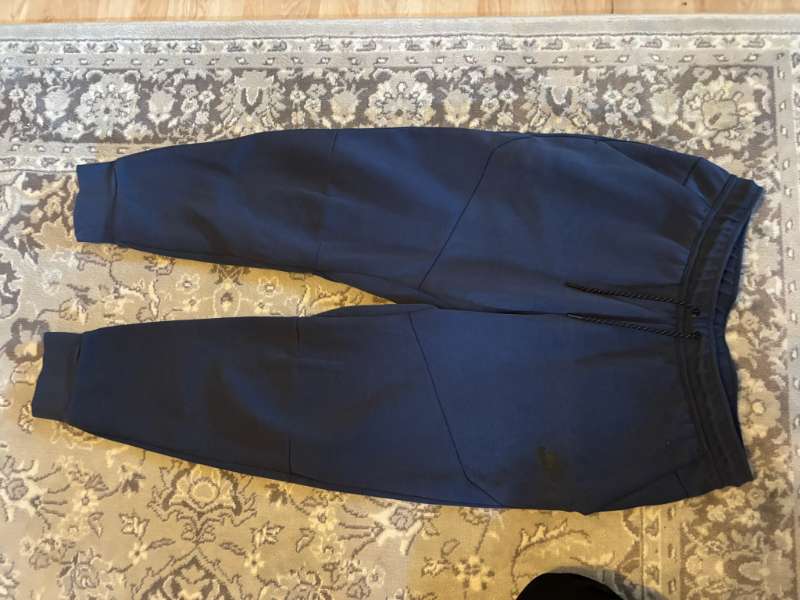 Nike Tech Fleece Blár Buxur