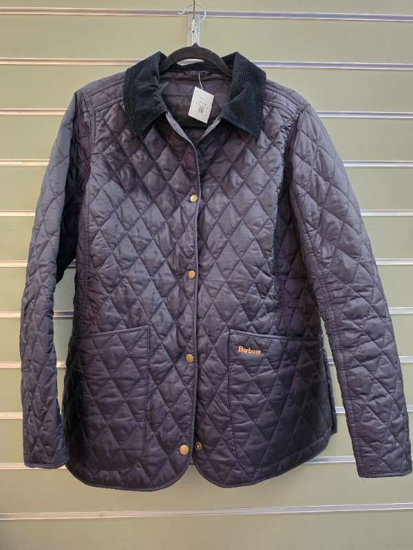 Barbour jakki blár