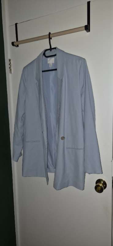 Blár H&M blazer