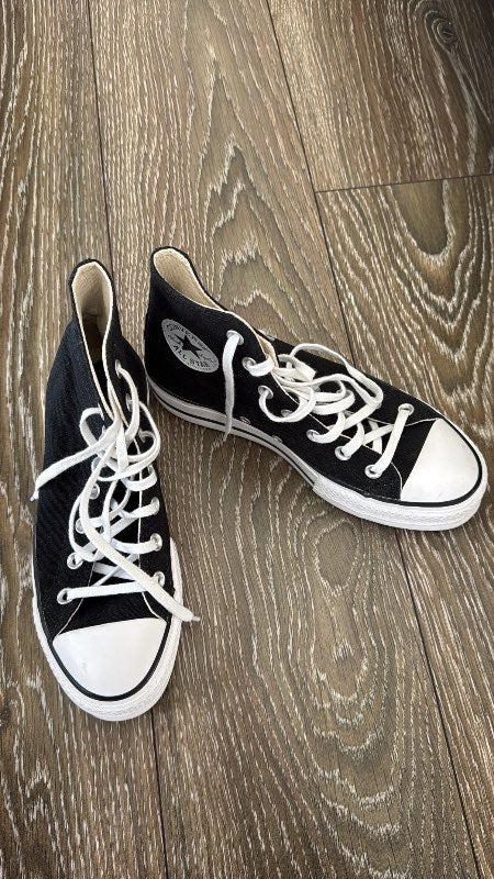 Converse skór svartir