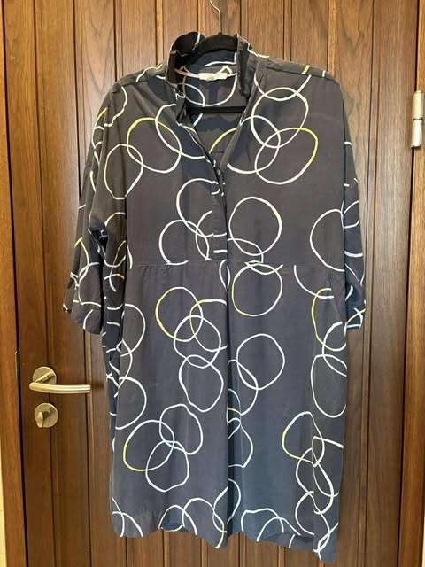 WHITE STUFF geometric print