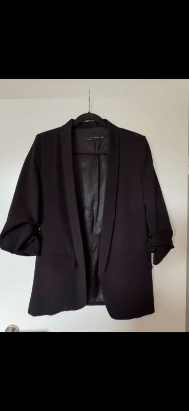 zara svartur blazer