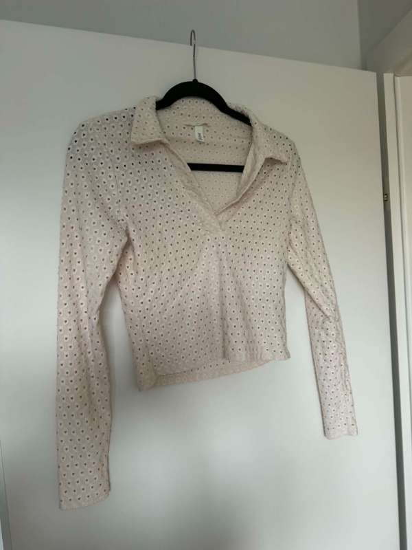 h&m hvítur bolur