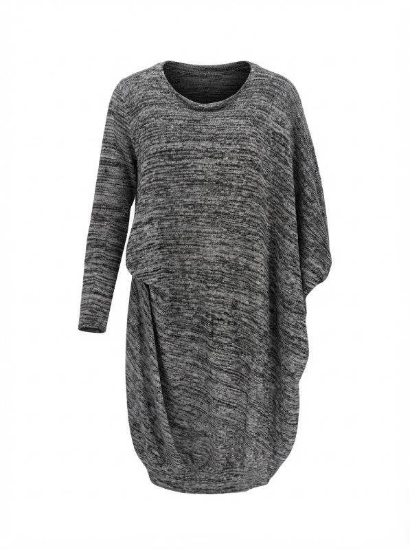 gray cotton dress