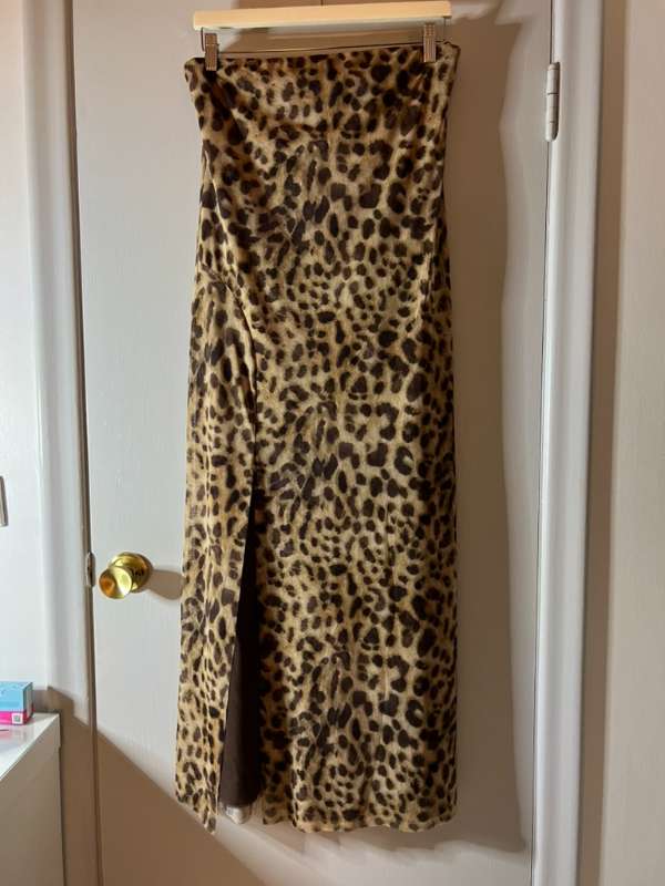 Zara leopard kjóll