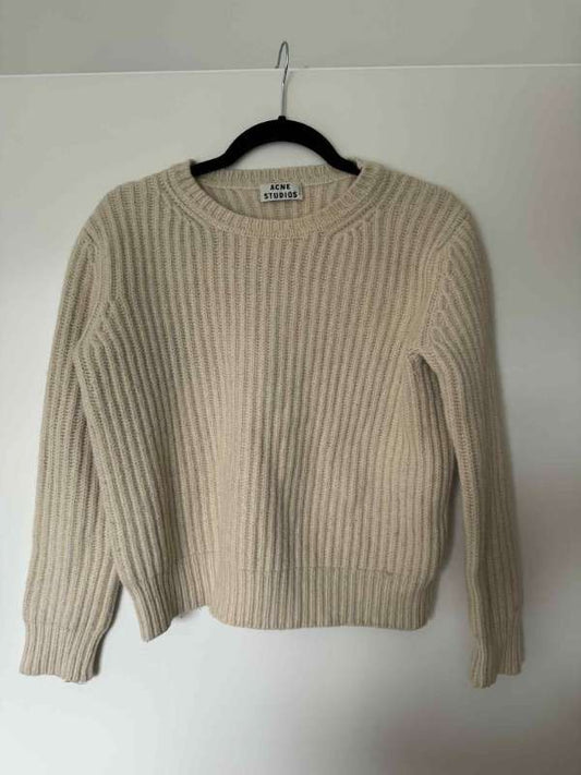 acne studios beige peysa
