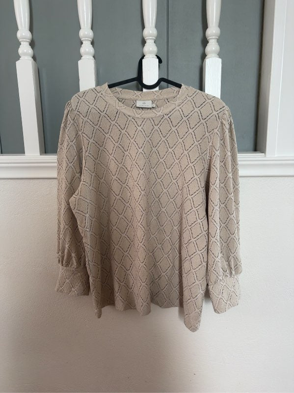 Kaffe beige toppur