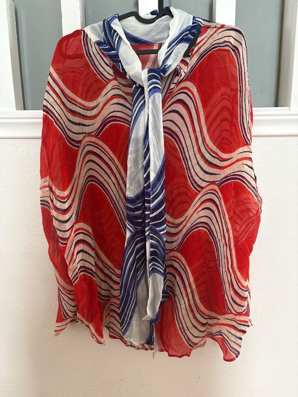 Litrík boho blússa