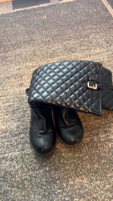 Black Long Boots