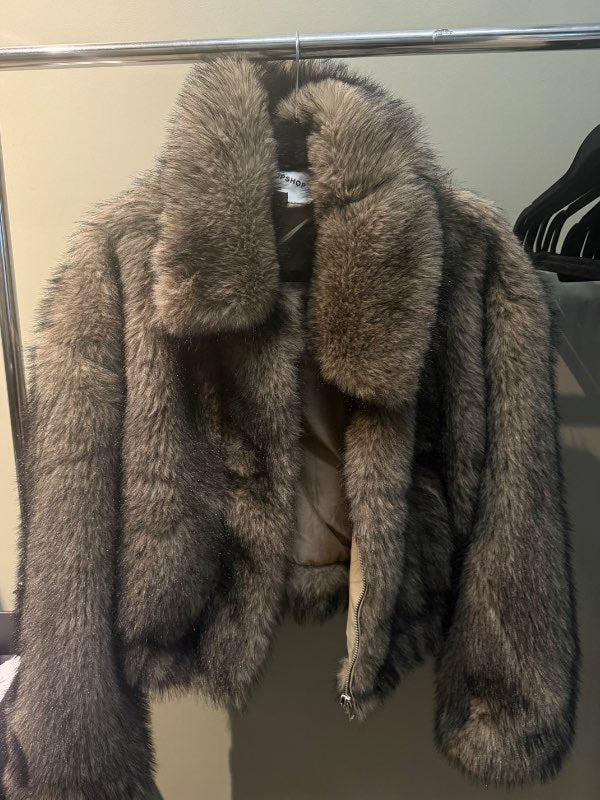 TopShop Fur Coat