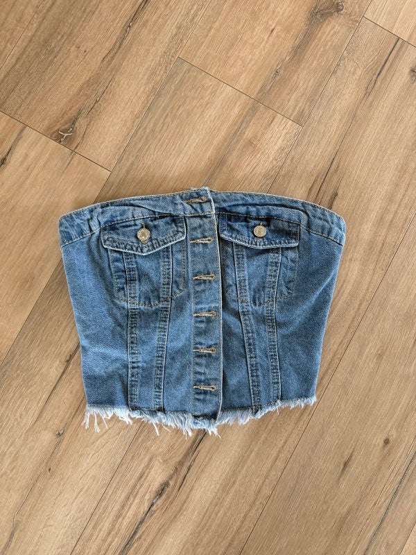 Denim Toppur
