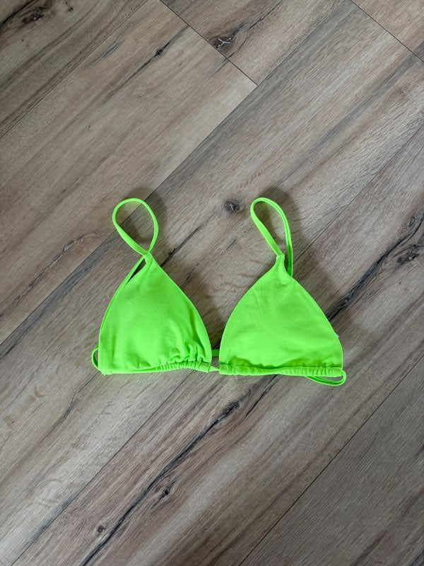 Sætur Neon Grænn Bikini Toppur👙
