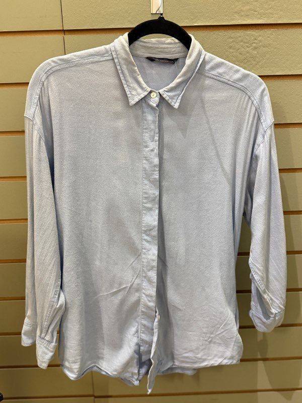 M & S Collection blue  oversize shirt size 8