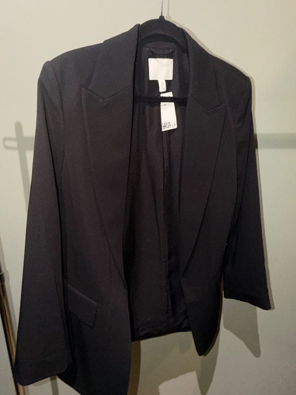 HM Zara svartur blazer ónotaður