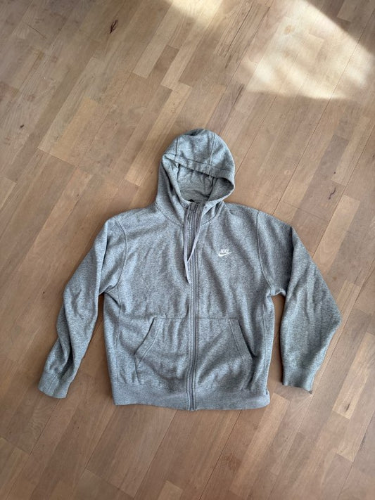 Nike grá zip up peysa J