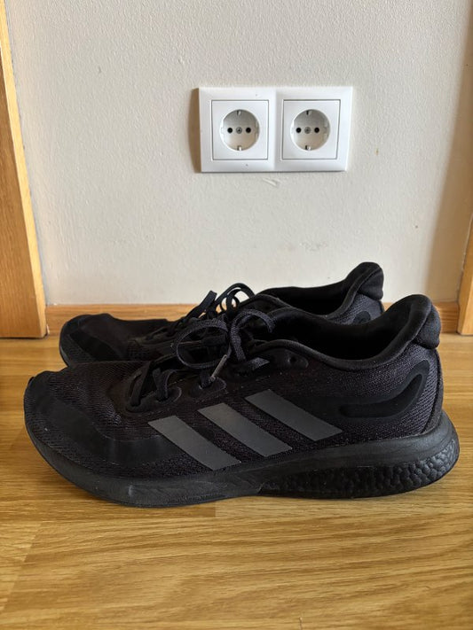 Adidas svartir herraskór