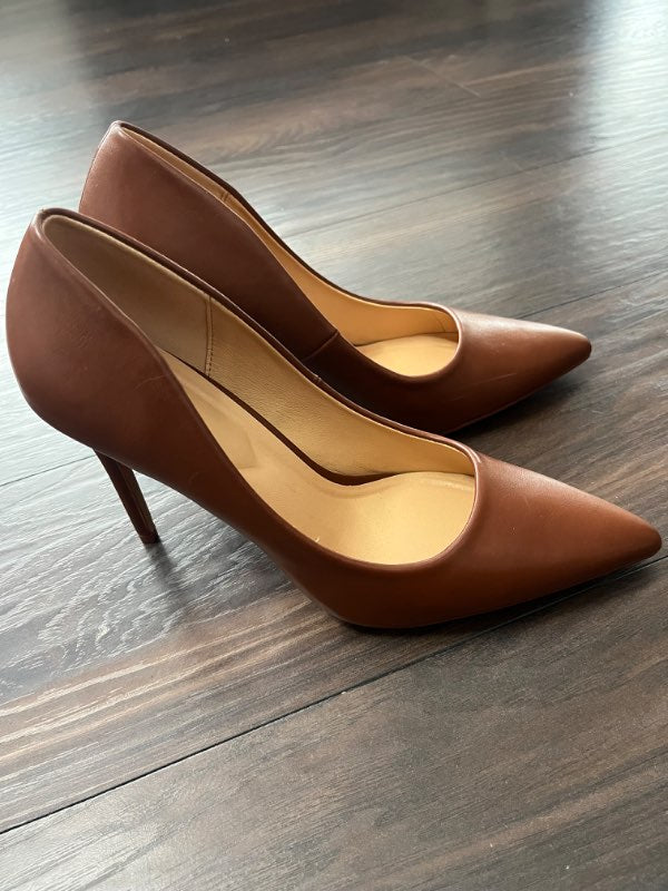 Brown heels
