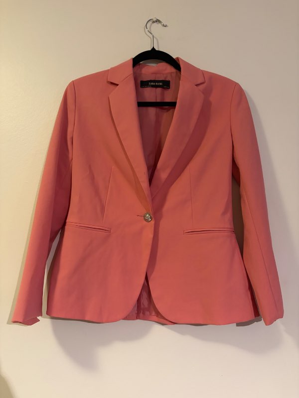 Bleikur blazer Zara