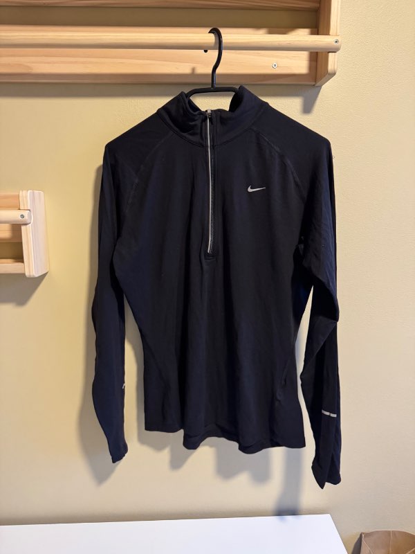 Nike halfzip svartur