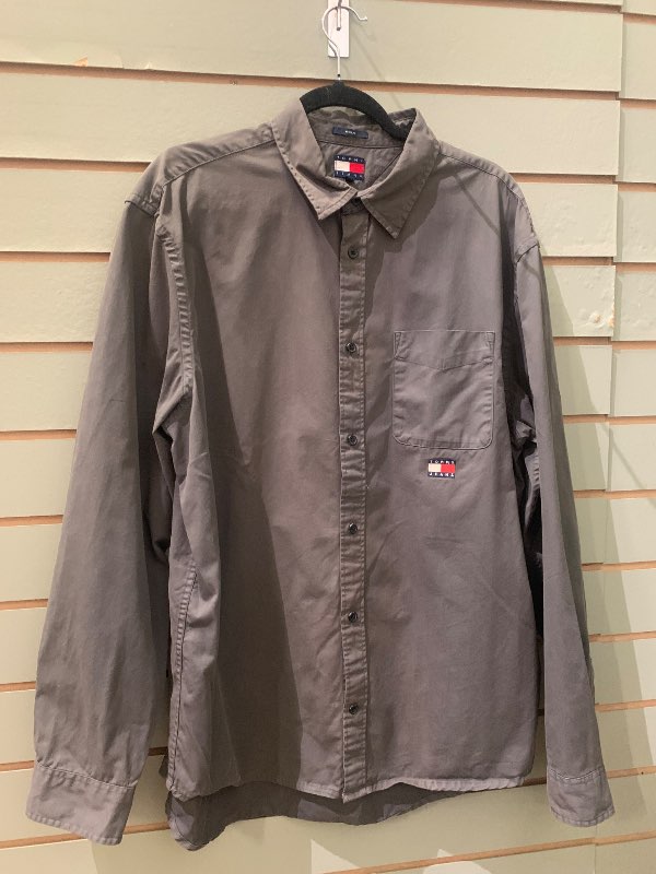 Tommy Jeans skyrta grá