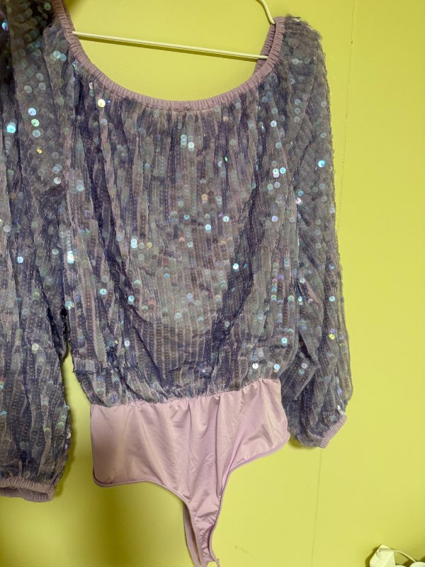 Pallíettu samfella - asos