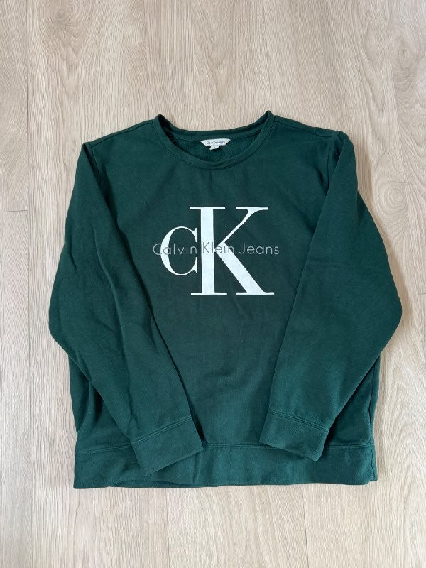 Calvin klein græn peysa