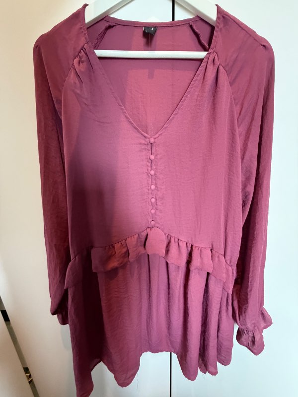 Vero Moda bleikfjólublár kjóll