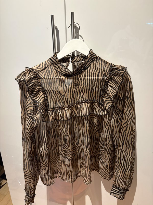 Zebra blússa