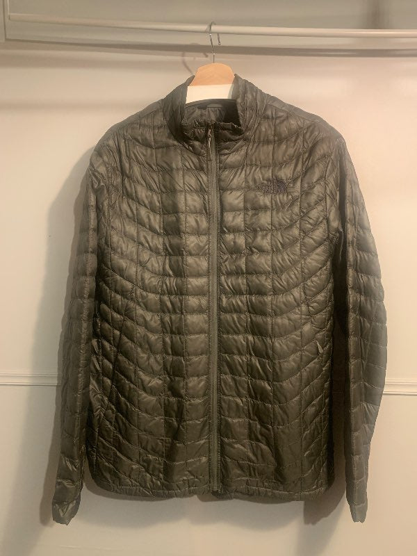 North face primaloft grænn