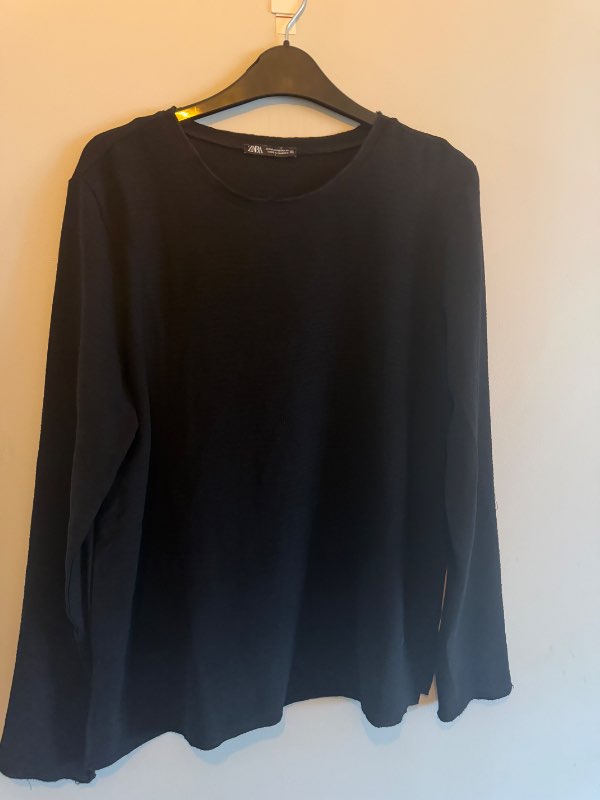 Zara bolur langerma svartur