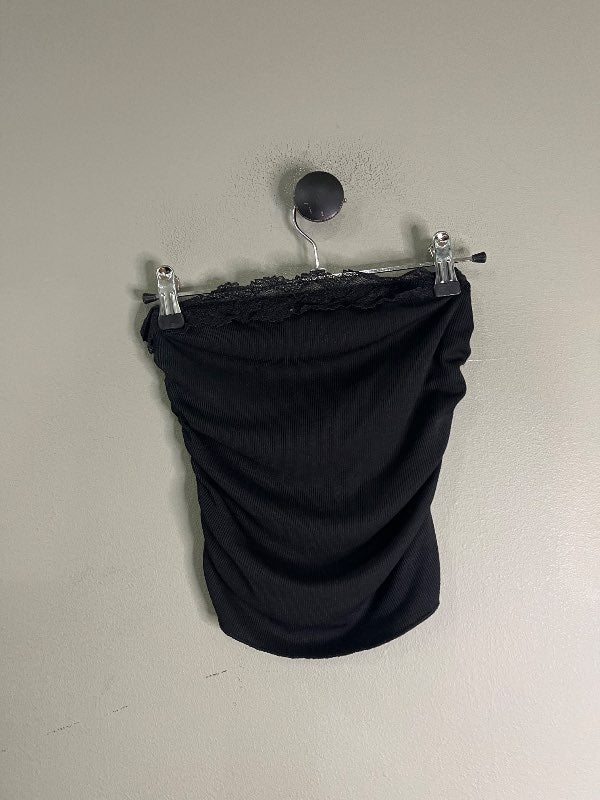 Svartur tube top