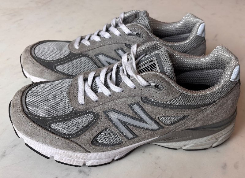 New Balance strigaskór gráir nánast ónotaðir
