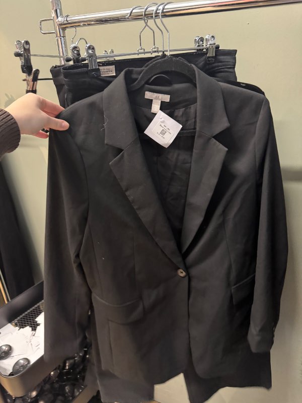 Blazer svartur h&m