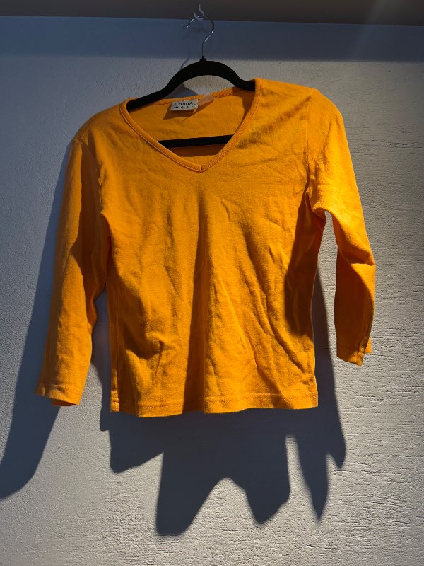 Vintage bolur appelsínugulur