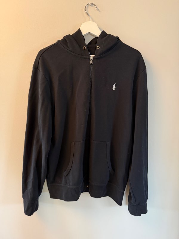 Polo hettupeysa svört
