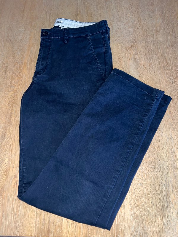 Chinos bláar