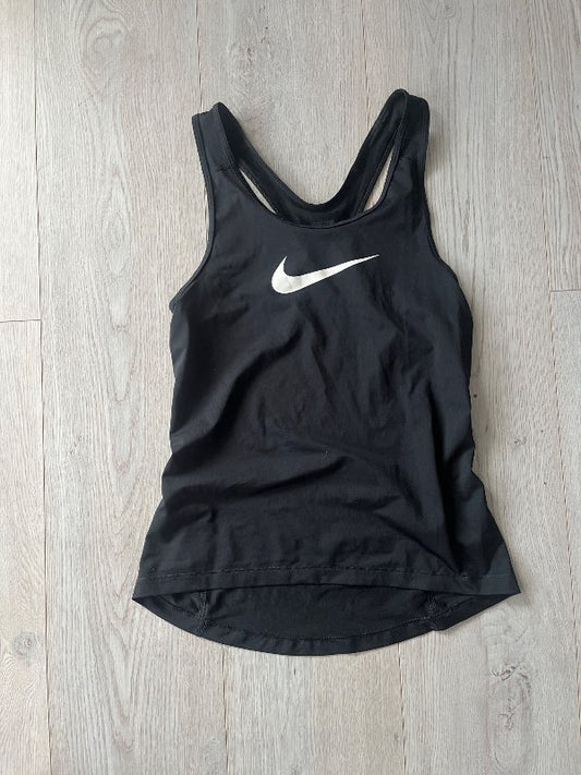 Nike svartur æfinga bolur