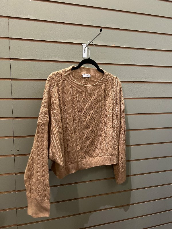 Kaðlapeysa beige