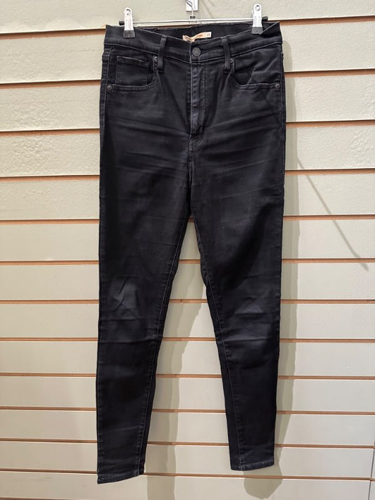 Levis gallabuxur - mile high skinny - svartar