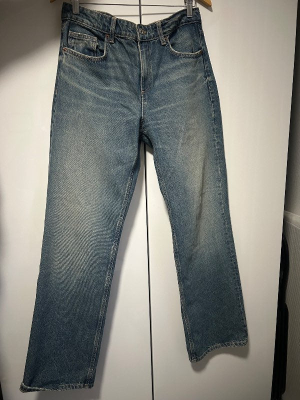 Zara Ljósbláar Gallabuxur