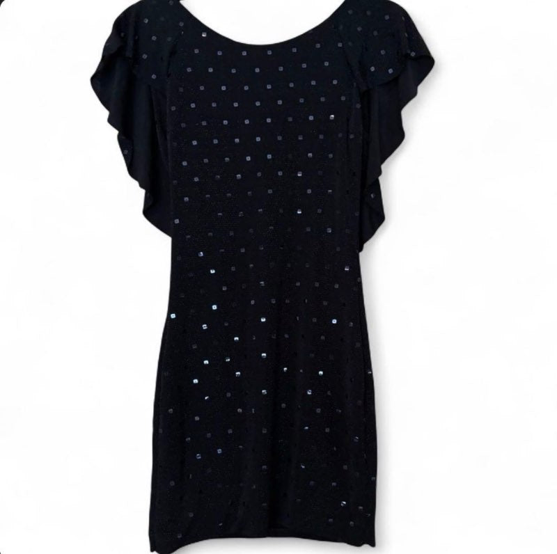 Vintage pallíettu mini dress