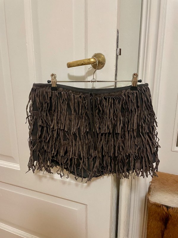 Rúskin fringe stuttbuxur